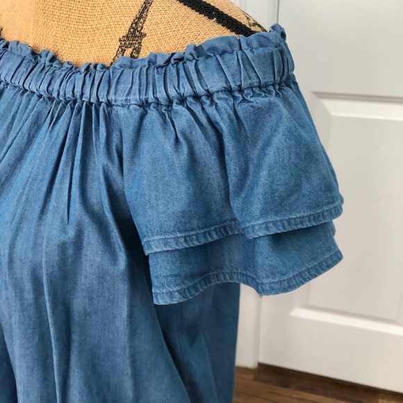 Loft Off-Shoulder Top - Picture 9 of 13